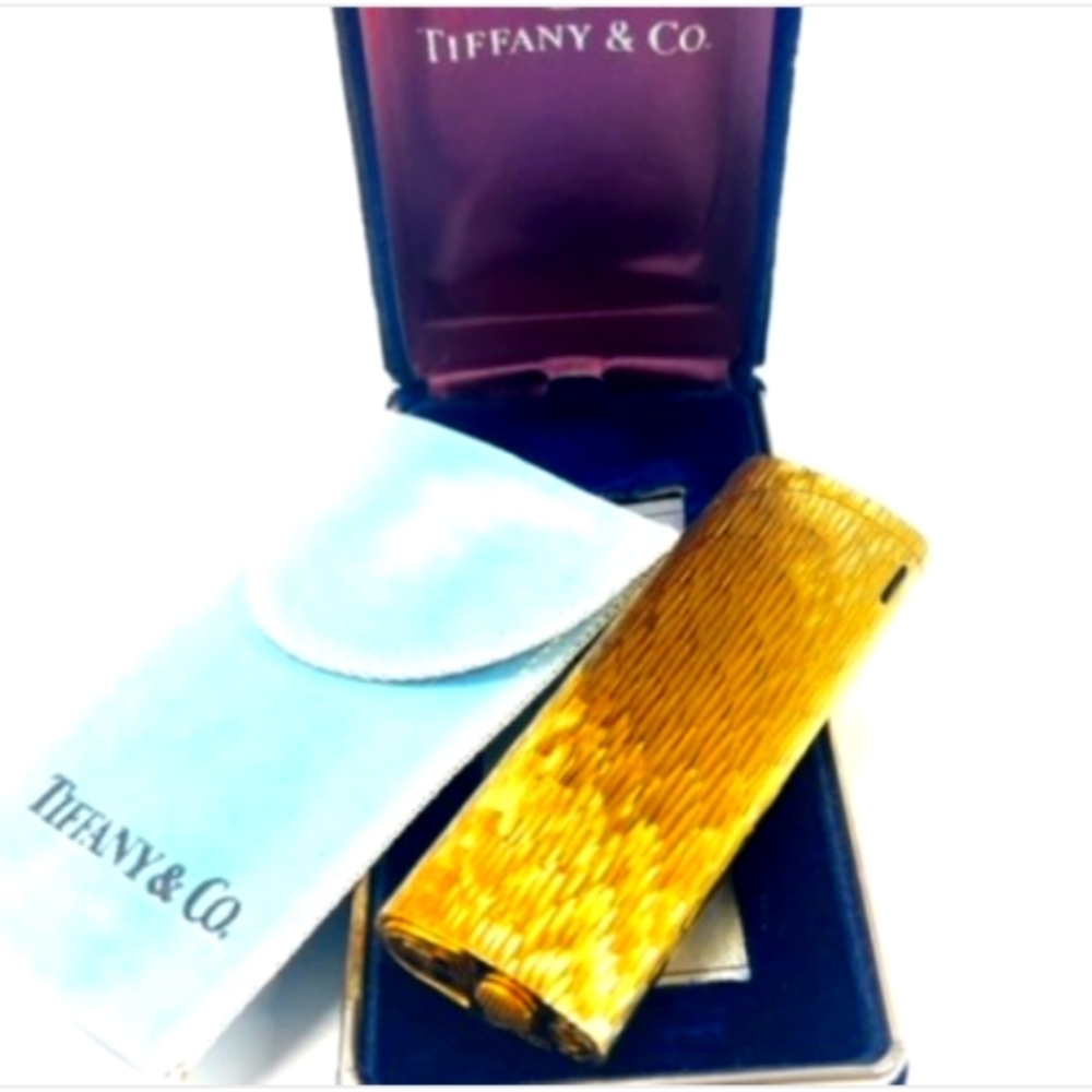 Tiffany & Co. Yellow Gold Tone Instrument for🕯️ l